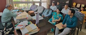 अच्छी खबर: माजरा भालखी क्षेत्र को मिलने जा रही है एम्स की मनोहर सौगात, केंद्र व राज्य सरकार के अधिकारियों की टीम ने किया जमीन का निरीक्षण 9 AIIMS Team 1