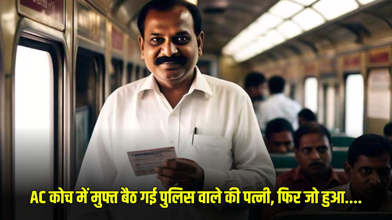 AC कोच में मुफ्त बैठ गई पुलिस वाले की पत्नी, TTE ने मांगा टिकट तो कर दिया ऐसा काम 5 AC कोच में मुफ्त बैठ गई पुलिस वाले की पत्नी फिर जो हुआ