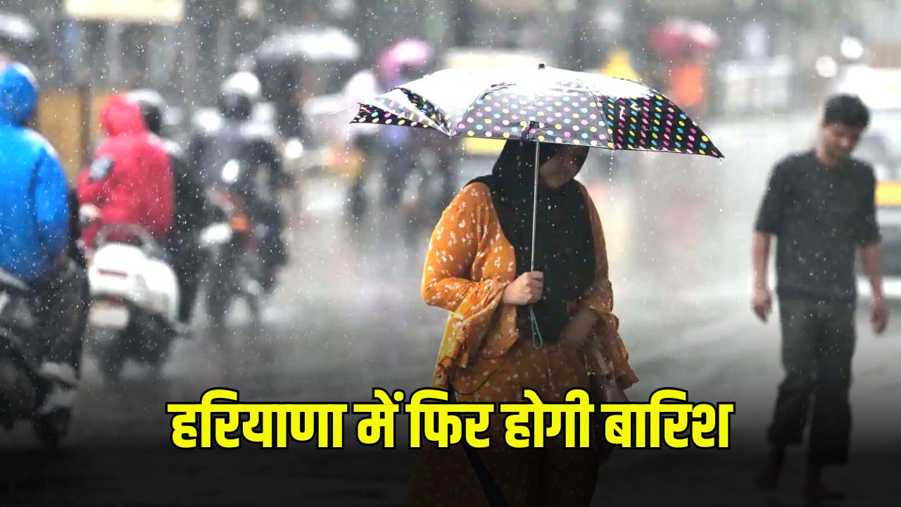 हरियाणा में फिर होगी बारिश 1