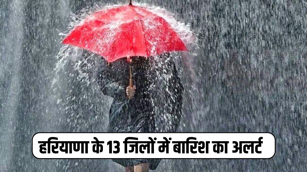 Haryana Weather Alert: हरियाणा के 13 जिलों में झमाझम बारिश का अलर्ट, देखें अपने जिले का हाल 5 Haryana Weather Alert