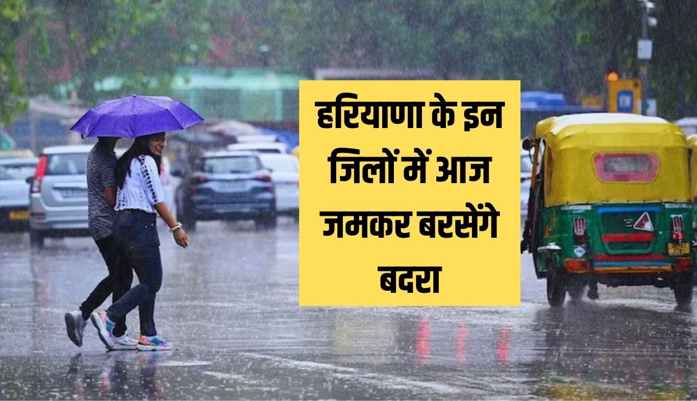 It will rain heavily in these districts of Haryana today