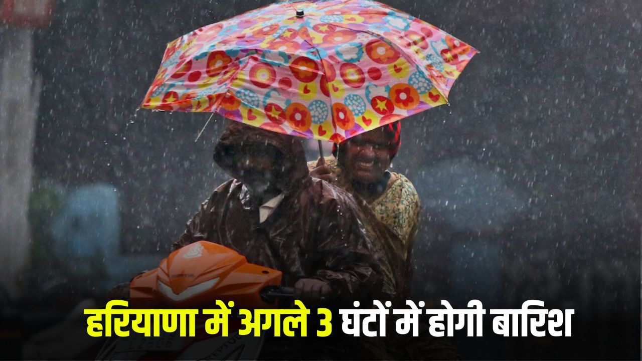 Haryana Rain Alert: हरियाणा में अगले 3 घंटों में बरसेंगे बदरा, मौसम विभाग ने जारी किया अलर्ट 5 rain alert 2