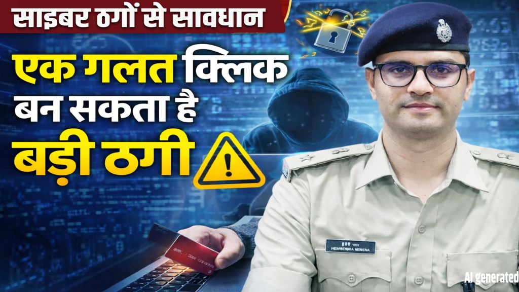 Cyber Fraud Alert: One wrong click can lead to a big scam.