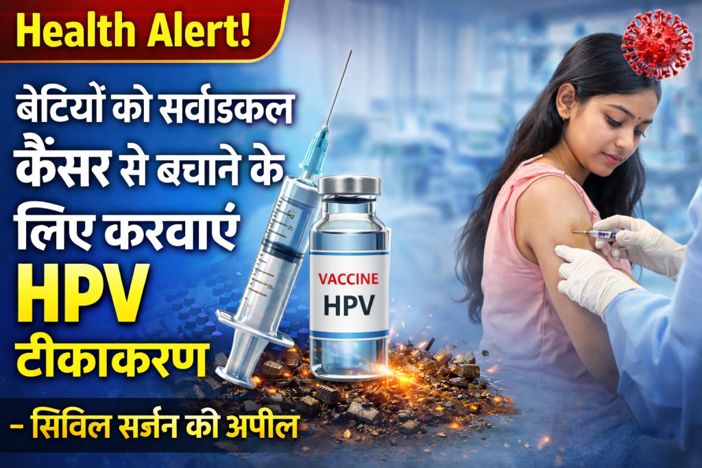 Health Alert: Get your daughters vaccinated against HPV to protect them from cervical cancer.