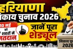 Haryana civic elections 2026: Voting in 7 cities on May 10, know the full schedule